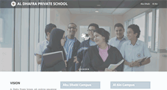 Desktop Screenshot of dhafraschools.com